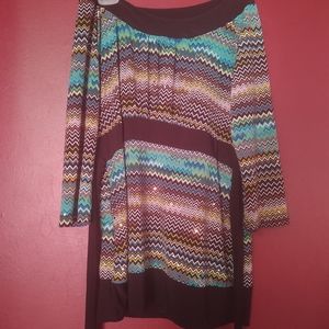 Satin sequin embellished blouse